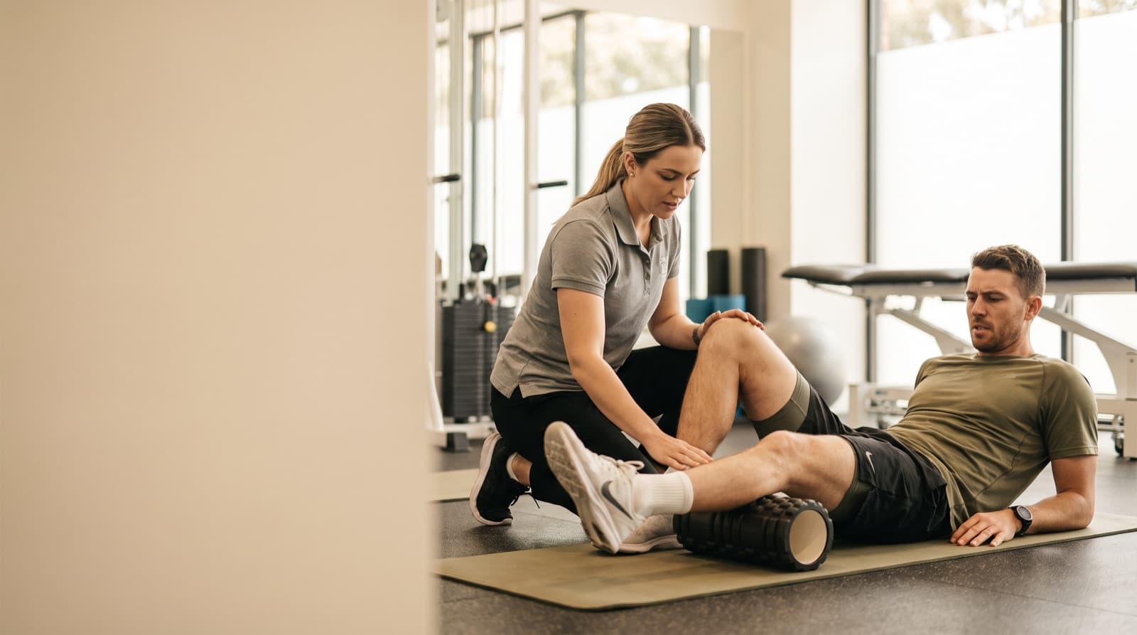 does foam rolling help soreness