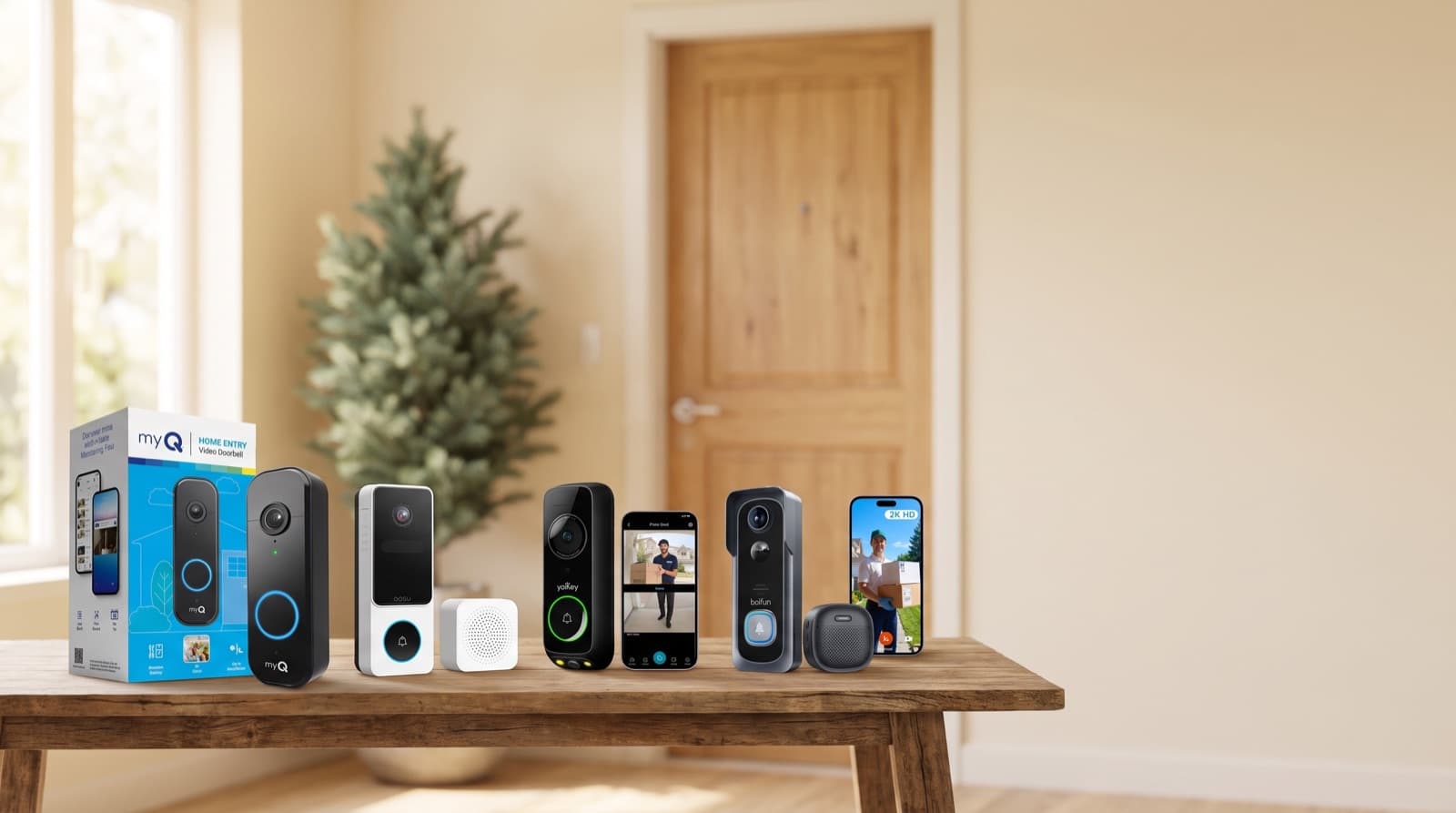 best cheap video doorbell without subscription
