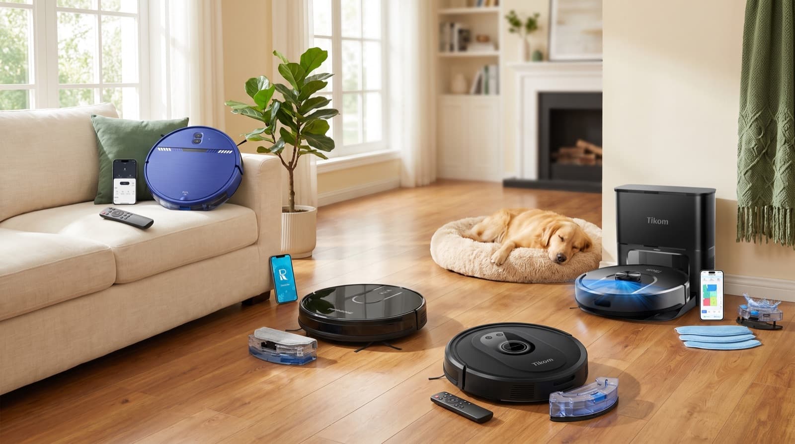 best robot vacuum and mop combo for pet hair under $300