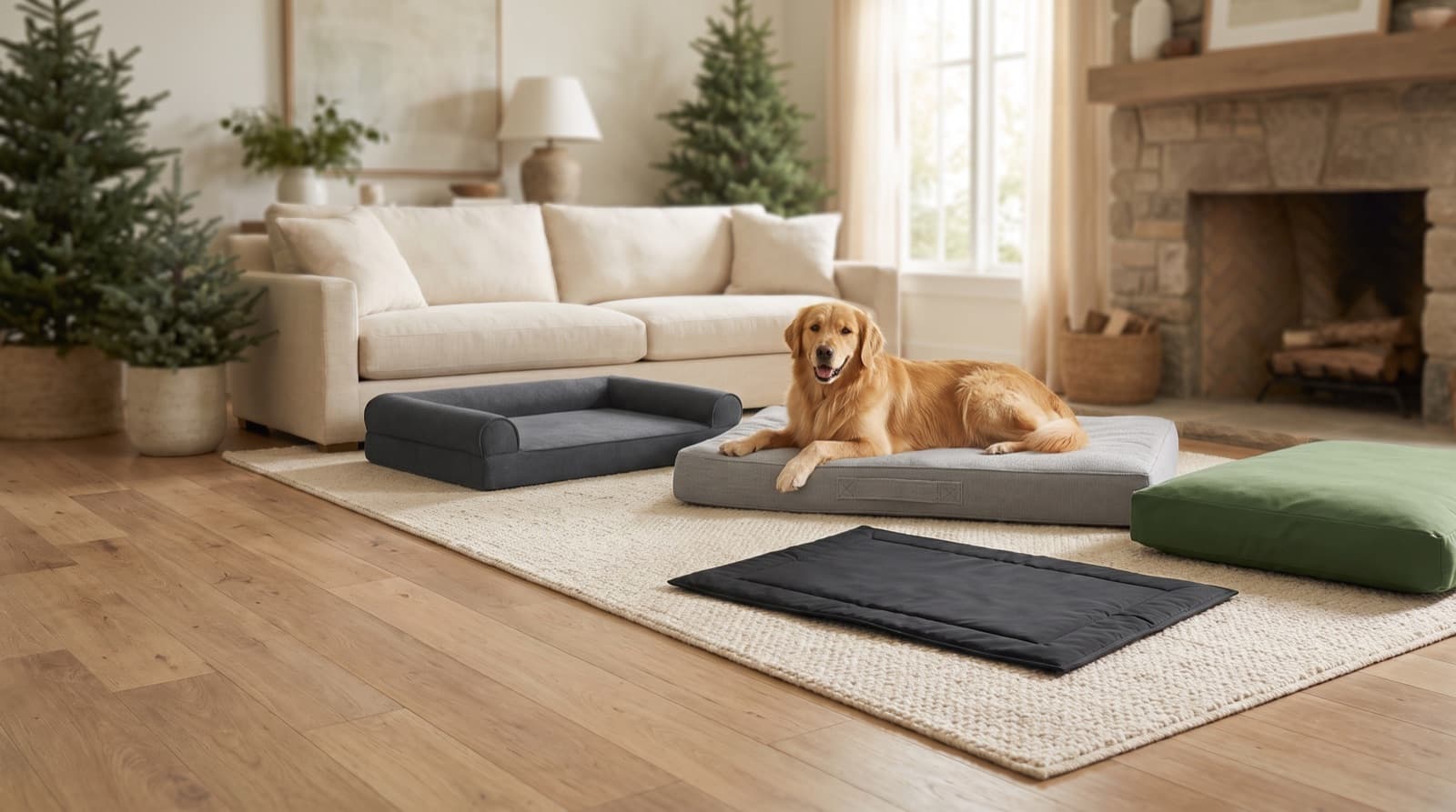 best chew proof dog beds for large breeds