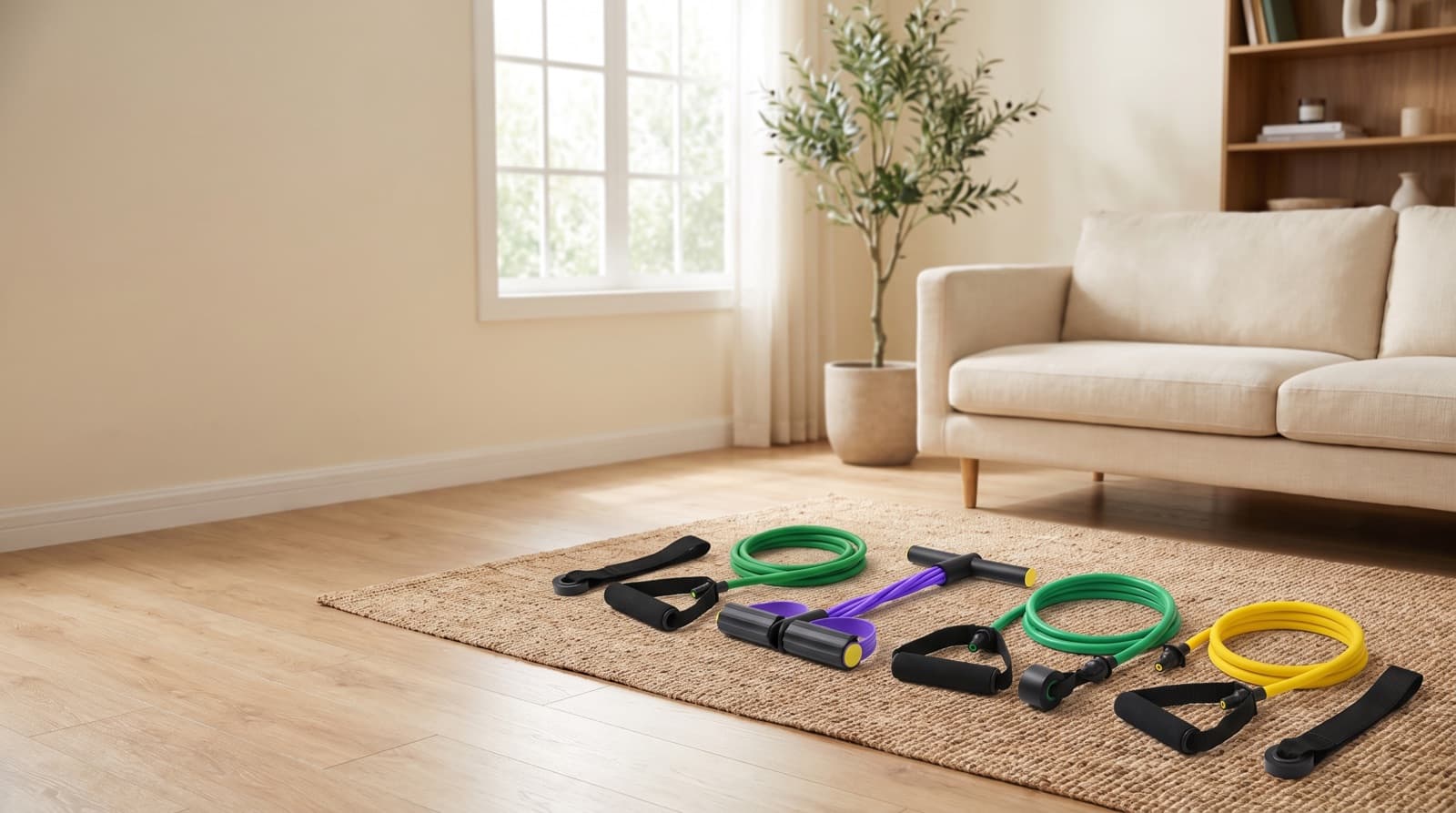 best resistance bands for beginners with handles