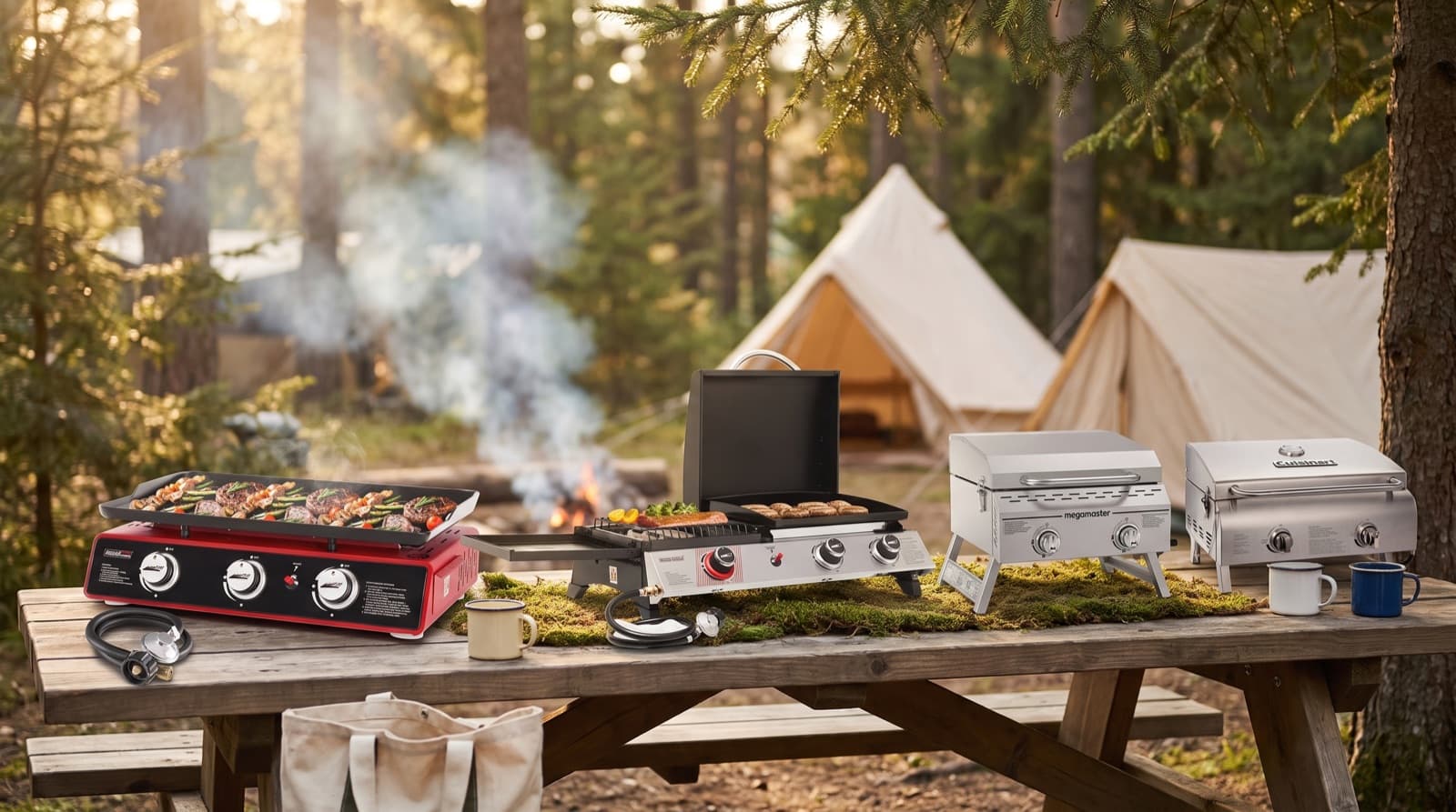 best portable gas grill for camping