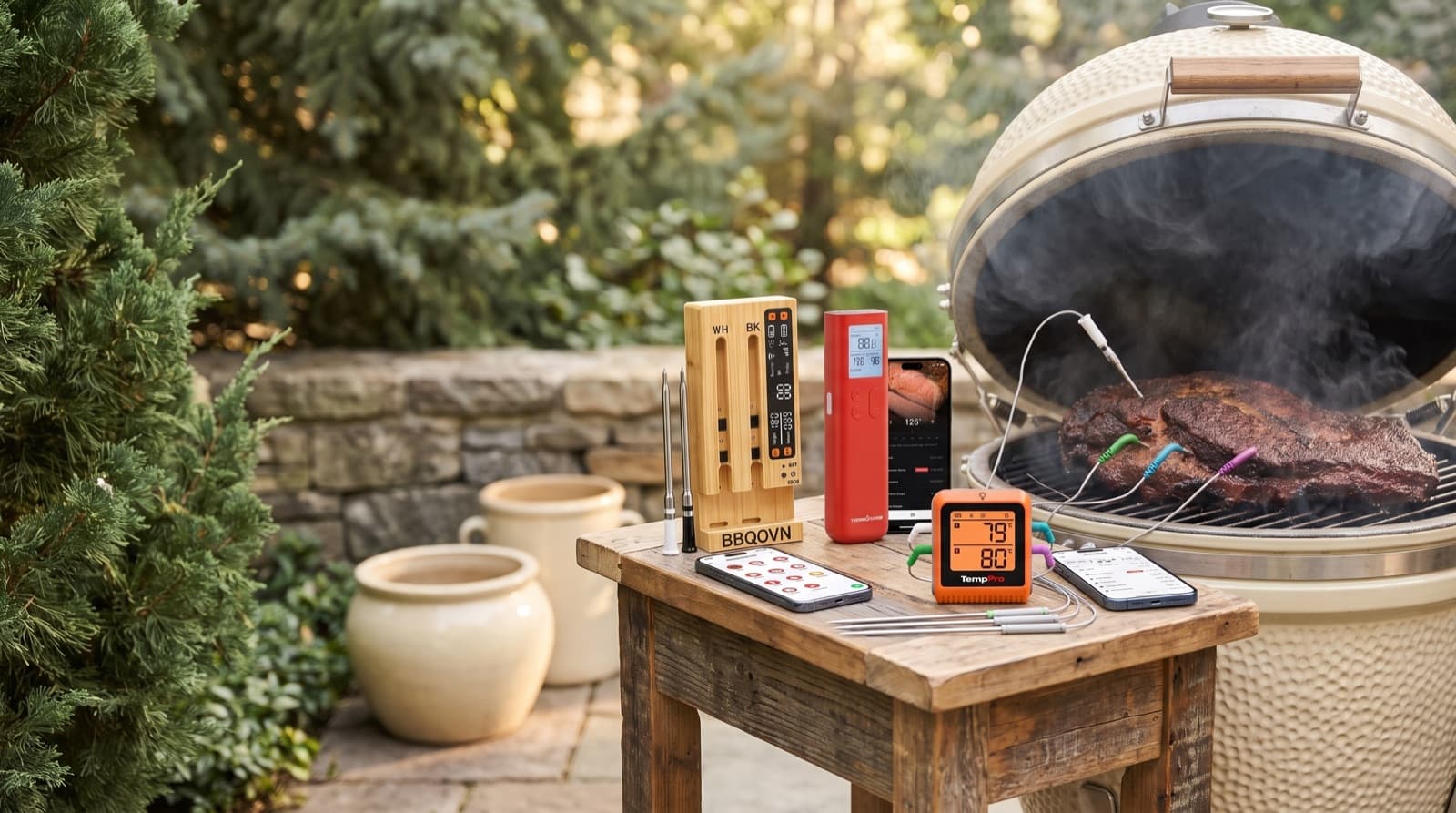 best wireless meat thermometer for smoking brisket