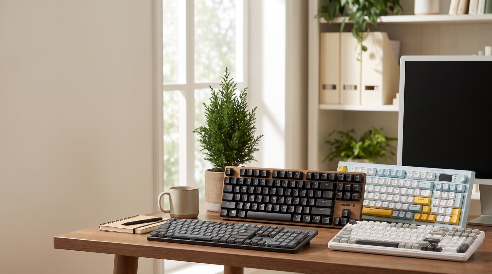 best quiet mechanical keyboard for home office calls