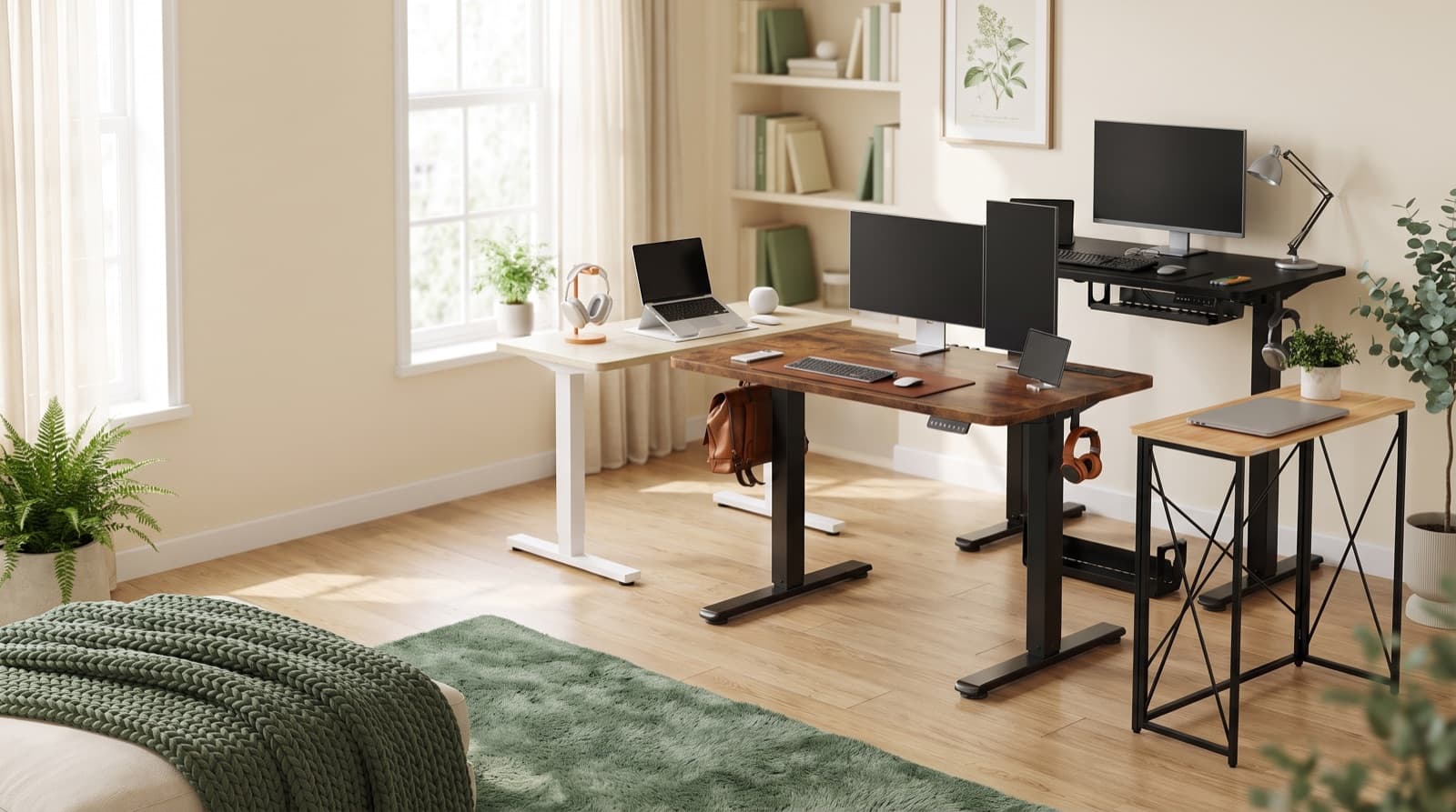 standing desk vs regular desk for small home office