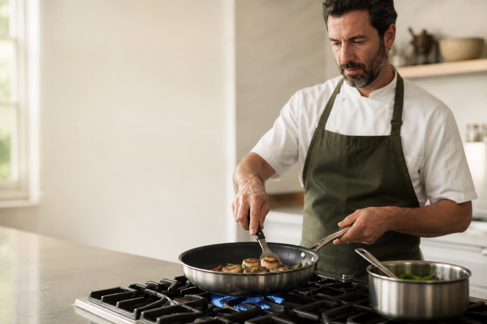 stainless steel vs nonstick cookware for gas stove