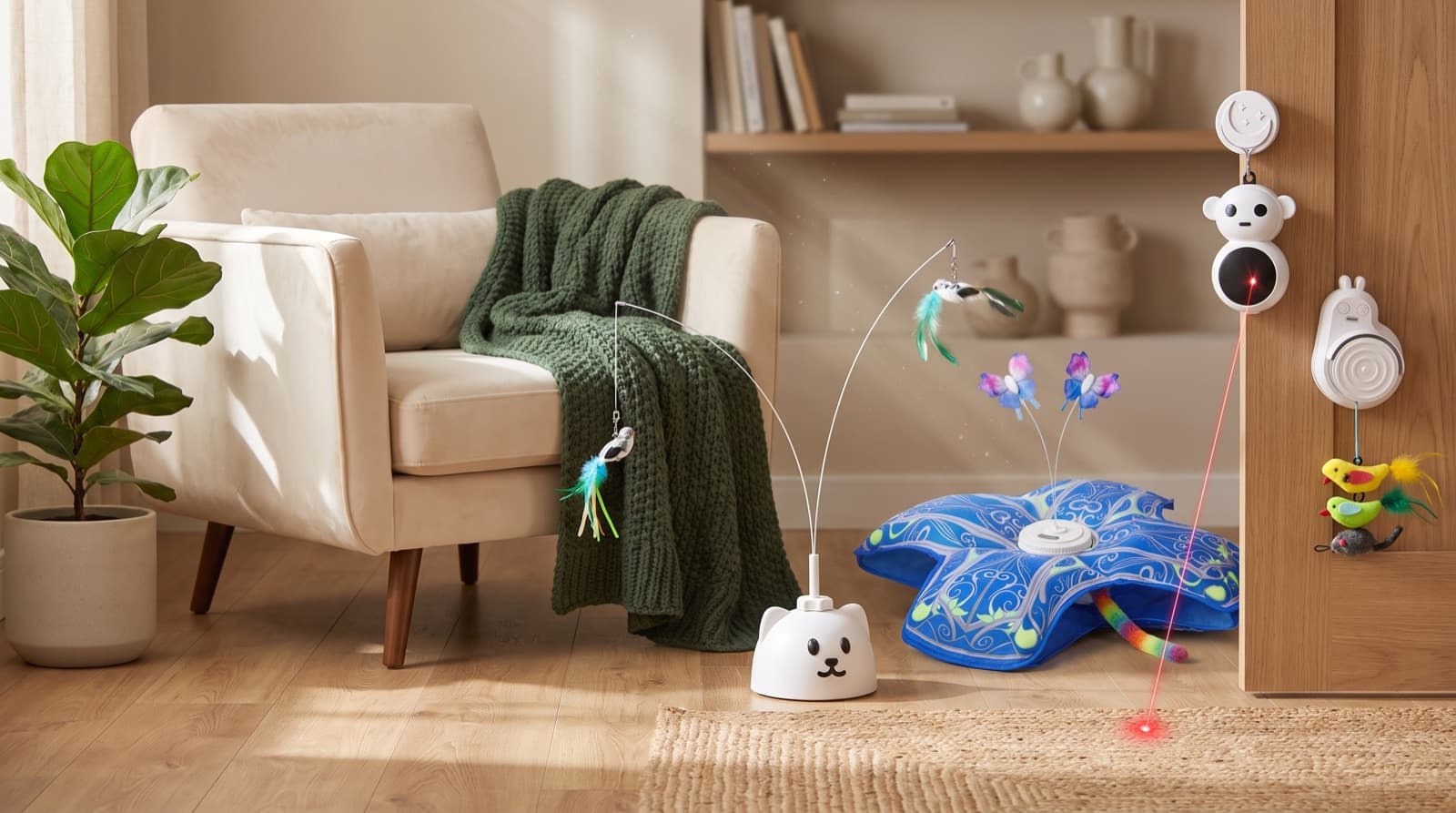 best interactive cat toys for bored cats